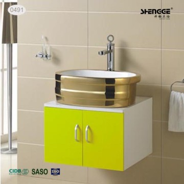 SG-CB2550 Customized Factory Bathroom MDF modern cabinet