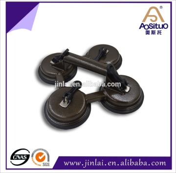 Vacuum alminum glass sucker lifter with four cups