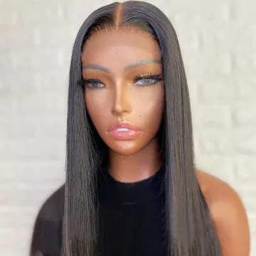 Yeswigs Full Hd Straight Lace Front Wig Raw Indian Cuticle Aligned Virgin Human Hair Lace Frontal Wig For Black Women Human Hair