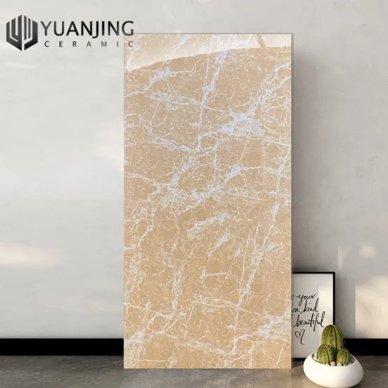 Quality 600x1200mm Beige Glazed Polished Marble Porcelain Floor Tiles: High-Specification Tile Solutions