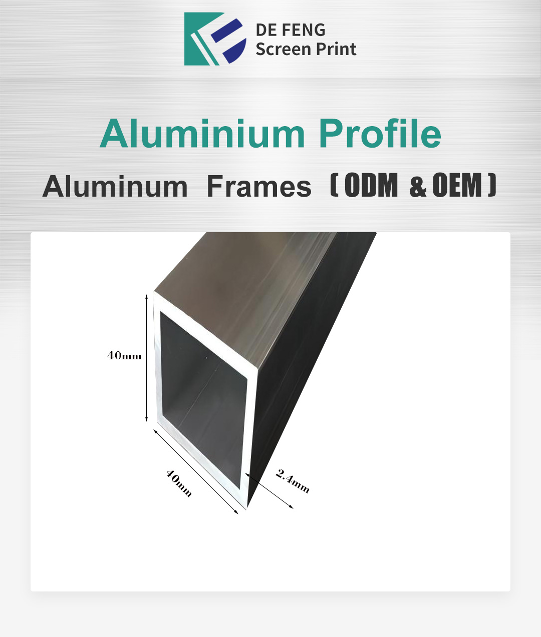 Item Extruded Aluminum