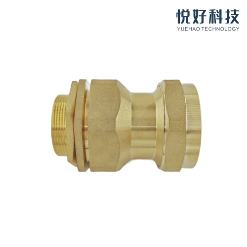 Латунный прямой фитинг M/F, 1 дюйм