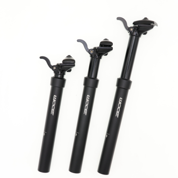 ZOOM MTB Dropper Seatpost Alloy 30.9/31.6*375mm Adjustable Bicycle Seat Post