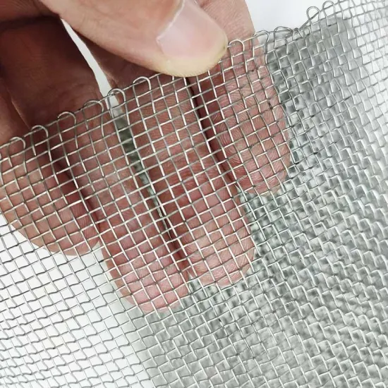 High-Quality Galvanized Square Opening Lightweight Wire Mesh Screens for Windows