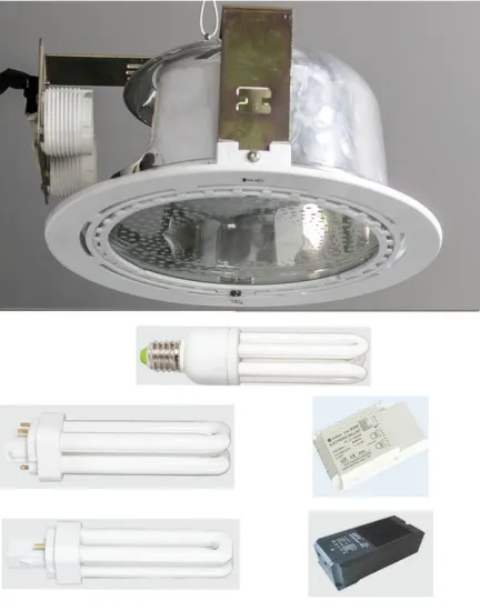 E27 / Pl Compact Fluorescent Downlights For Store Lighting