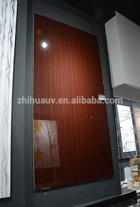 International furniture material high gloss uv mdf