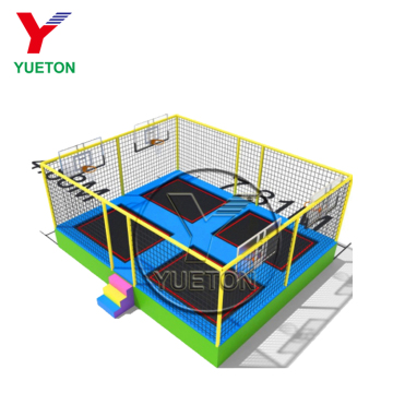 Customized Mini Trampoline Park 4 in 1 Outdoor Trampoline