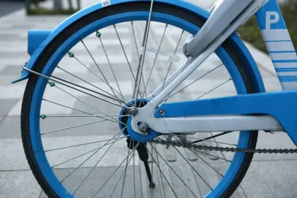 Wheel Beads Safety Reflector Plastic Clip