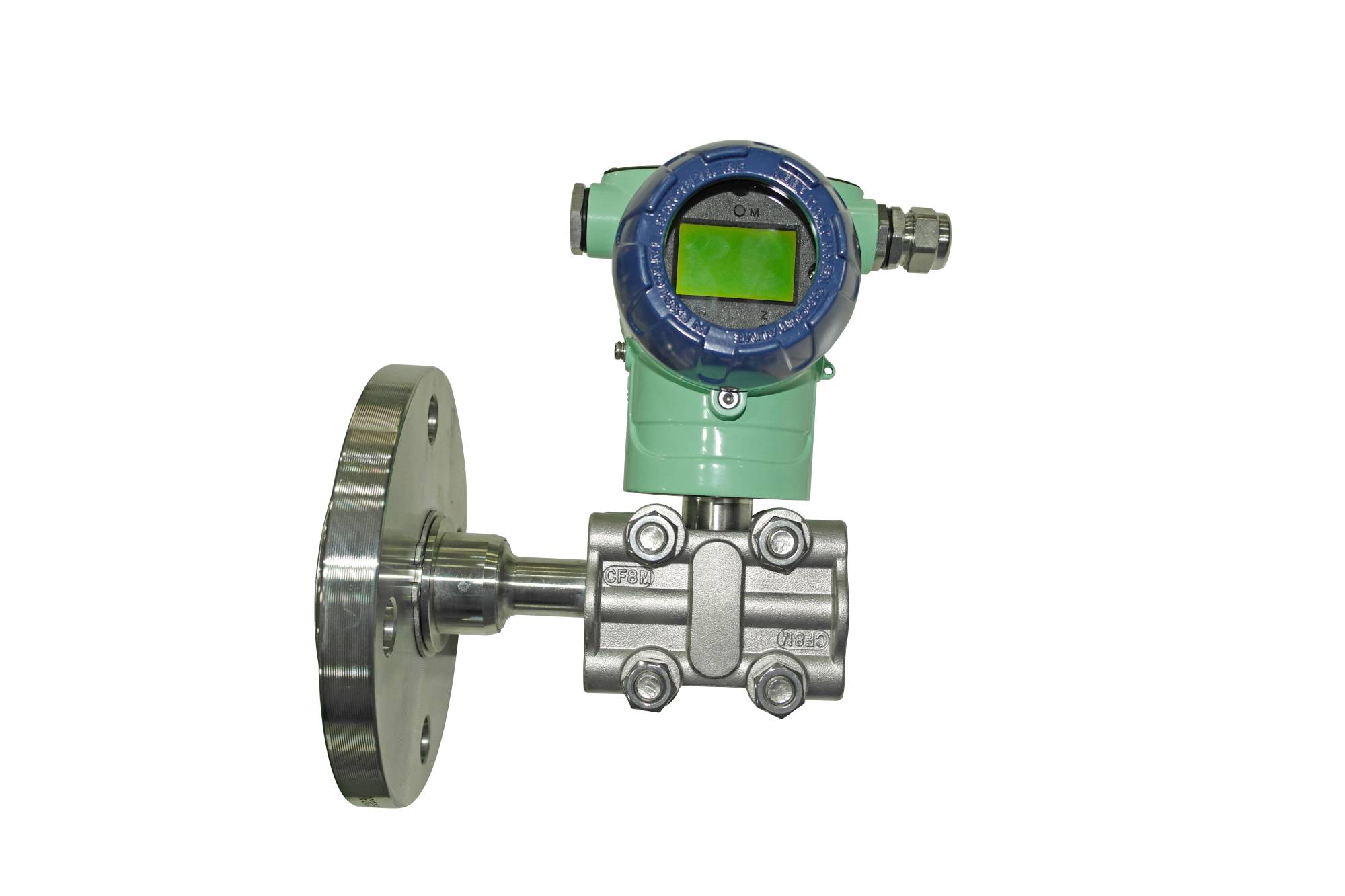 Single flange differential pressure transmitter