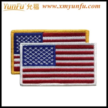 Best Iron On Cheap USA Flag Embroidery Badges