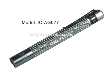 aluminum mini led penlight running 2*AAA dry battery