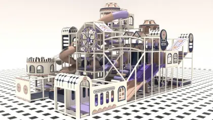 Indoor Tensioned Web Playground