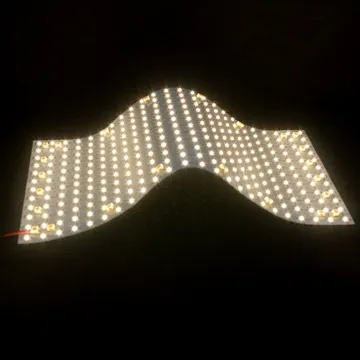 Modern LED Flat Panel Light - Portable El Paper Thin Backlit Wall Panel
