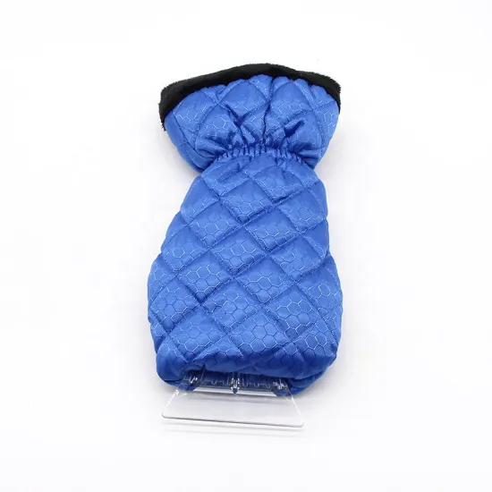 Car Ice Breaker Cleaning Tools: Waterproof Snow Scrapers, Glove-Lined Ice Scraper Mitts for Winter Vehicle Maintenance