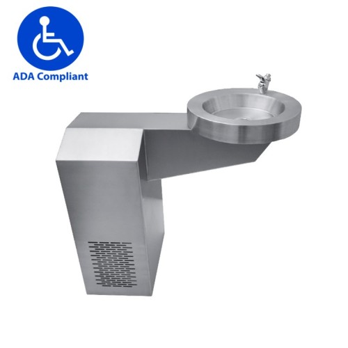 Dispensador de agua accesible para ADA para al aire libre