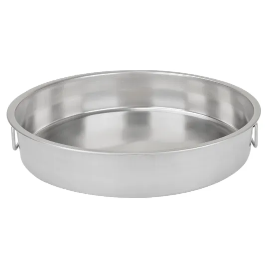 Round Stainless Steel Food Pan