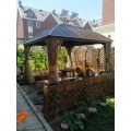 Hardtop aluminium gebogen metalen dak hardtop gazebo