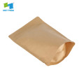 stand up plastic protein powder zipper pouches packaging