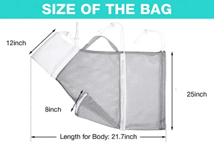 Cat Grooming Bathing Bag Adjustable Cat Washing Bag