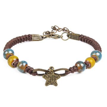 Fashion New Bracelet Women Handmade Gift Charm star Shape Jewelry Infinity Bracelets