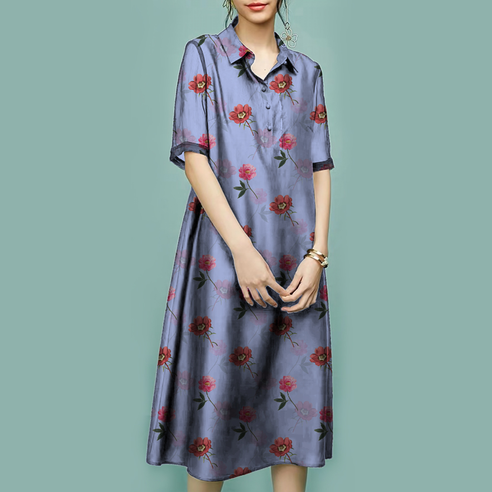 Digital Geometric Printing Fabric