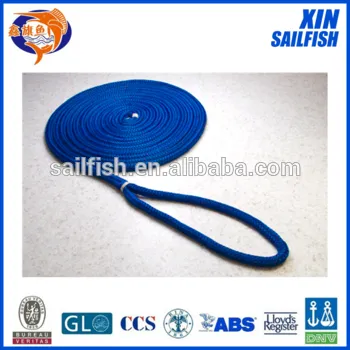 3 strand pp boat rope dockline anchor line