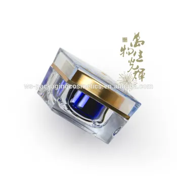 Luxury Square Hotsales Customized Skin Care Acrylic Jar