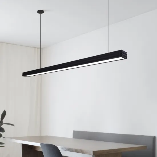 Modern IP44 Aluminum Housing Recessed LED Linear Light Fixture - 15W to 36W