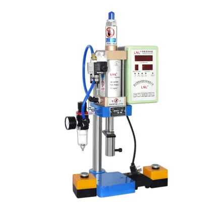 1000kg Mini Single Pneumatic Hole Press Riveting Machine