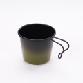 350 ml tasse de camping en acier inoxydable vintage portable 350 ml