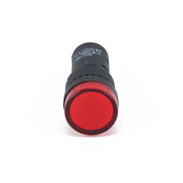 22mm LED Lighting Signal Indicator Lamp 12V-380V IP65 Plastic Equipment Light