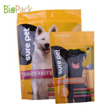 Pet Food Package Bag 5 ~ 20KG Aluminium Folie
