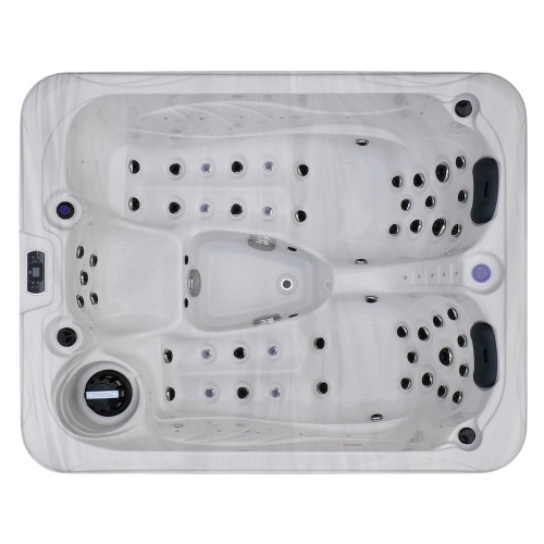 Acrylic massage spa tub for 3 person