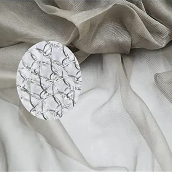 100% Silver Fiber RFID Blocking Radiation Protection Cloth for Curtain Tent