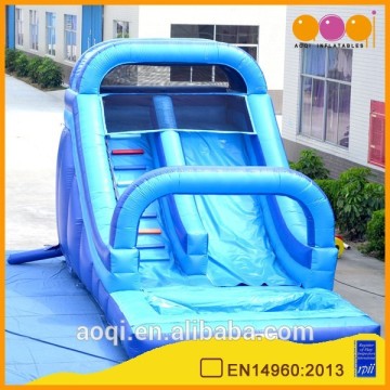 AOQI products water slide for pool inflatable with free EN14960 certificate