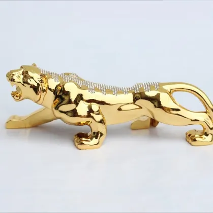 Zinc Alloy Tiger Car Interior Ornament