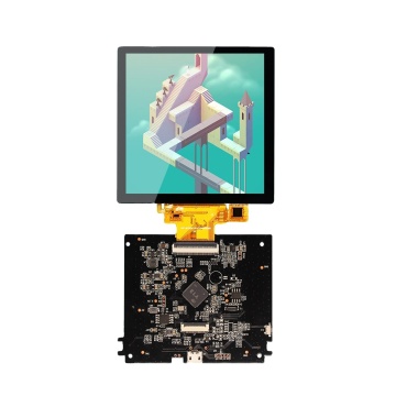 TDO 4.0 Inch IPS HMI Screen 720x720 for Arduino/STM/ESP with Multiple Interfaces