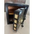 Tiger Safes Classic Series-Brown 40cm High Electroric Lock