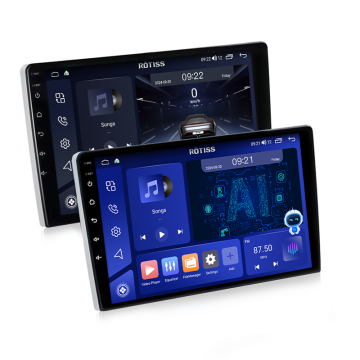 AI 2 DIN 10 inci pemain DVD Radio Kereta Android dengan CarPlay untuk BMW VW