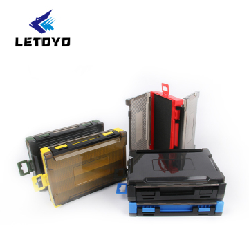 MEIHO 3010W Fishing Tackle Box: Hooks, Spoons, Jigs & Accessories