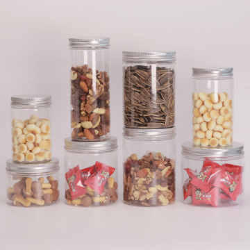 Aoyi Custom Cheap PET Jars Wholesale for Candy, Nuts, and Cookies