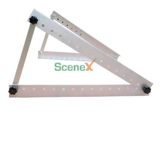 Portable Residential Solar Structure: Affordable and Adjustable Angle Triangle Mounting System for Home and Outdoor Use