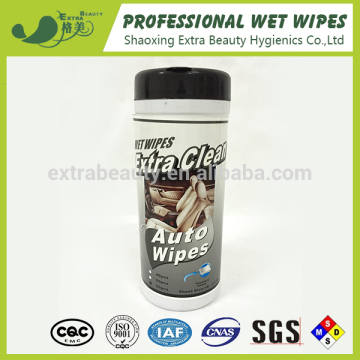 Car cleaning wet wipes