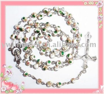 6mm Colisonne beads Rosary