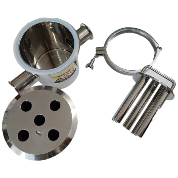 Trappole per liquidi magnetici di neodimio industriale per tubi in acciaio inossidabile: scelta tra 304 e 316 gradi