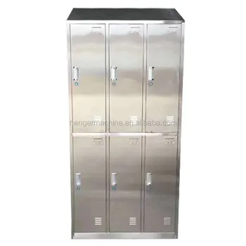 Stainless Steel Lockers for Food Workshops