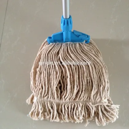woonden floor flat panel dust mop,cloth clamping flat mop, cotton mop