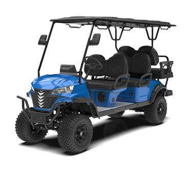 4+2 Seat Electric Golf Cart with AC Machine by Lvcci and Kingwoo