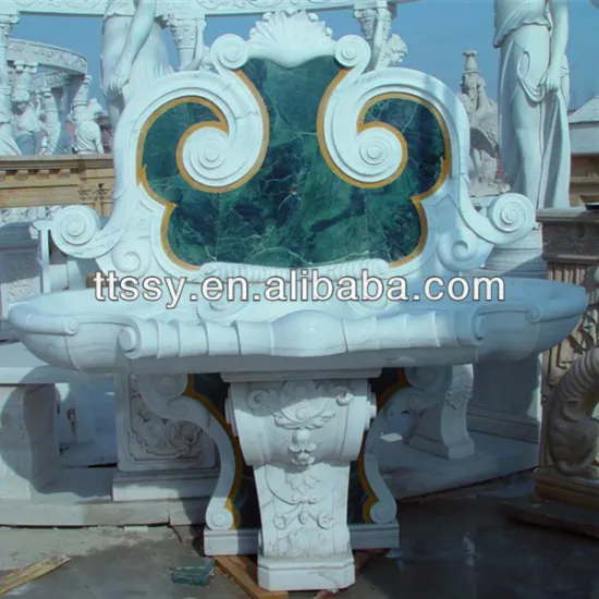 Beautiful stone pedestal sink