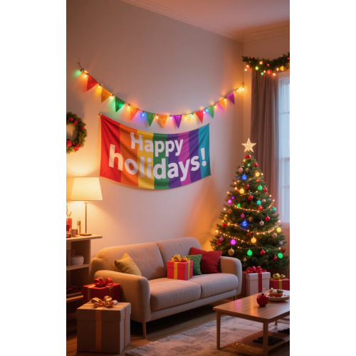 Custom Color Banners for Brand Promotion